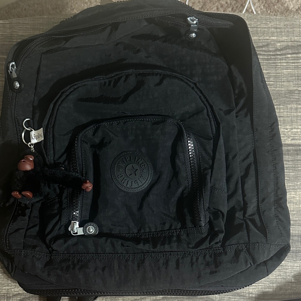 Kipling Classic Black Backpack for Men
